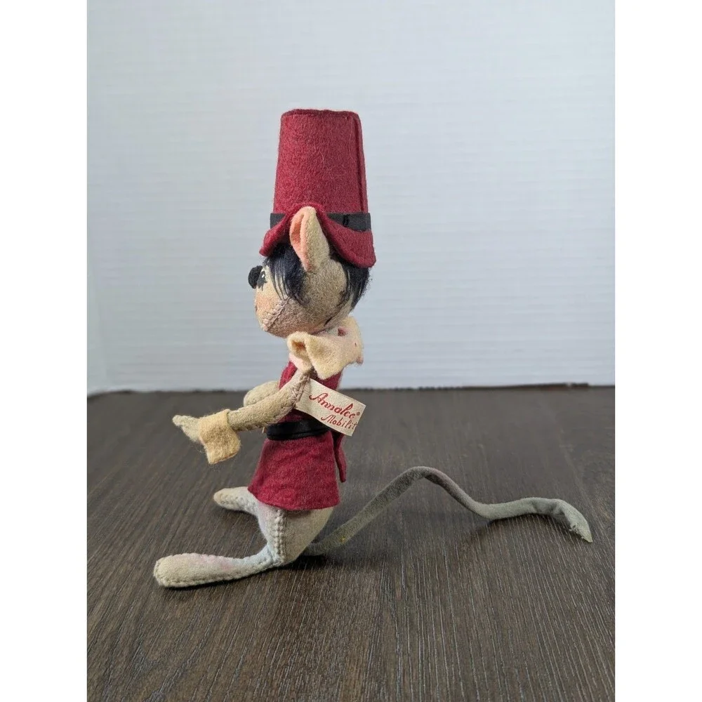Vintage 1965 Annalee Pilgrim Male Mouse Doll 8
